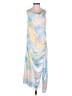 Zara Tie-dye Blue Casual Dress Size XS - photo 1