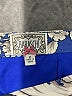 Baraschi Paisley Blue Formal Skirt Size 2 - photo 4