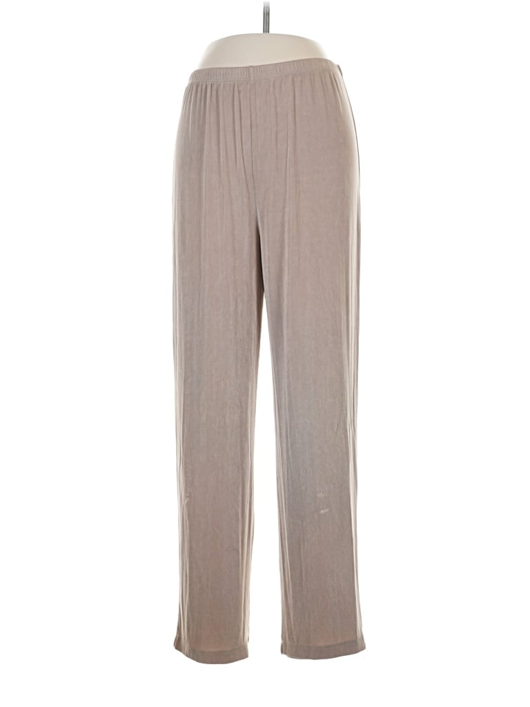 Pre-owned Slinky Brand Casual Pants In Gray