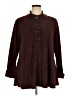 Cheryl Nash Windridge Burgundy Coat Size XL - photo 1