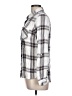 Thread & Supply 100% Rayon Plaid Silver Long Sleeve Button-Down Shirt Size L - photo 5