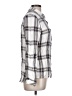 Thread & Supply 100% Rayon Plaid Silver Long Sleeve Button-Down Shirt Size L - photo 4