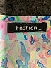 Fashion 100% Polyester Paisley Blue Long Sleeve Blouse Size XXL - photo 7