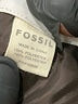 Fossil 100% Polyester Solid Brown Shorts Size 0 - photo 4