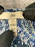 Joie 100% Polyester Paisley Blue Cocktail Dress Size XL - photo 7