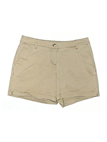 St. John's Bay Khaki Shorts (view 1)