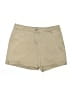 St. John's Bay Solid Tan Khaki Shorts Size 10 - photo 1