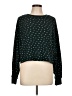 Madewell Polka Dots Green Teal Pullover Sweater Size L - photo 1