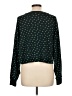 Madewell Polka Dots Green Teal Pullover Sweater Size L - photo 2