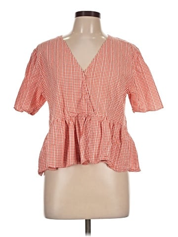 Madewell Short Sleeve Blouse (view 1)