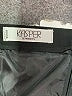 Kasper 100% Polyester Solid Black Formal Skirt Size 14W - photo 4