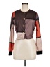 Unbranded Color Block Brown Long Sleeve Blouse Size M - photo 1