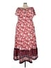 Cato Paisley Red Casual Dress Size 22 - photo 1