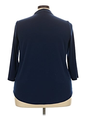 JM Collection 3/4 Sleeve Blouse (view 2)