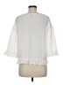 Shein White 3/4 Sleeve Blouse Size 8 - 10 - photo 2