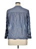 Walter Baker Blue 3/4 Sleeve Blouse Size XL - photo 2