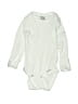 Gerber Solid Ivory Long Sleeve Onesie Size Newborn - photo 1