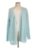 Eileen Fisher 100% Linen Solid Teal Cardigan Size L - photo 1