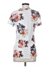 Unbranded Floral Gray Short Sleeve T-Shirt Size S - photo 2