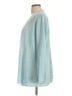 Eileen Fisher 100% Linen Solid Teal Cardigan Size L - photo 5