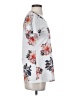 Unbranded Floral Gray Short Sleeve T-Shirt Size S - photo 4