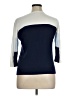 Halogen Color Block Blue Pullover Sweater Size XL - photo 2