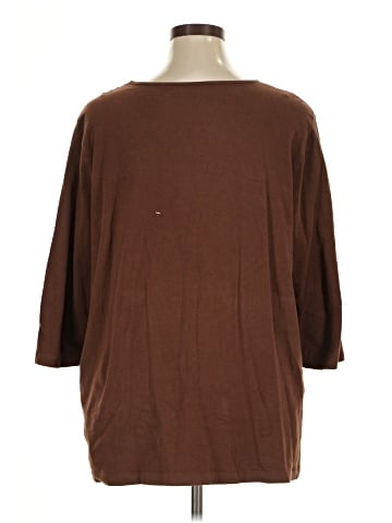 Liz & Me 3/4 Sleeve Blouse (view 2)