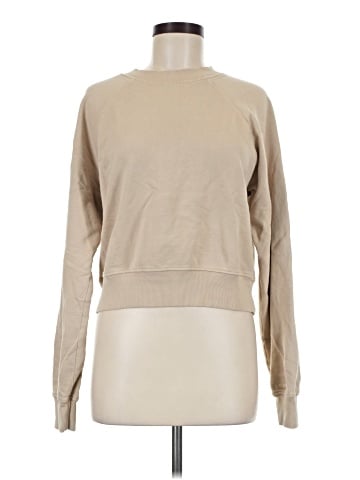 TAN + LINES Sweatshirt (view 1)