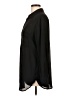 Pleione 100% Polyester Black Long Sleeve Blouse Size L - photo 5