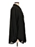 Pleione 100% Polyester Black Long Sleeve Blouse Size L - photo 4