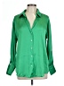 Zara Green Long Sleeve Blouse Size L - photo 1