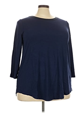 JM Collection 3/4 Sleeve T-Shirt (view 1)
