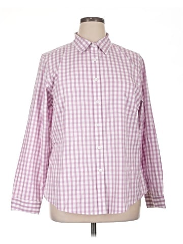L.L.Bean Long Sleeve Button-Down Shirt (view 1)