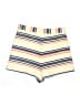 Topshop Stripes Ivory Shorts Size 8 - photo 2