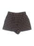 Savannah Plaid Gold Shorts Size 8 - photo 1