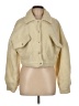 PrettyLittleThing 100% Polyester Ivory Faux Fur Jacket Size 8 - photo 1