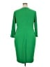 Kasper Color Block Green Cocktail Dress Size 2X - photo 2