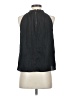 Gap 100% Polyester Black Sleeveless Blouse Size XS - photo 2