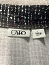 Cato Tweed Gray Casual Skirt Size L - photo 4
