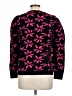 Anne Klein Floral Black Pullover Sweater Size L - photo 2
