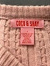 Coco & Shay Pink Pullover Sweater Size S - photo 7