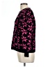Anne Klein Floral Black Pullover Sweater Size L - photo 5