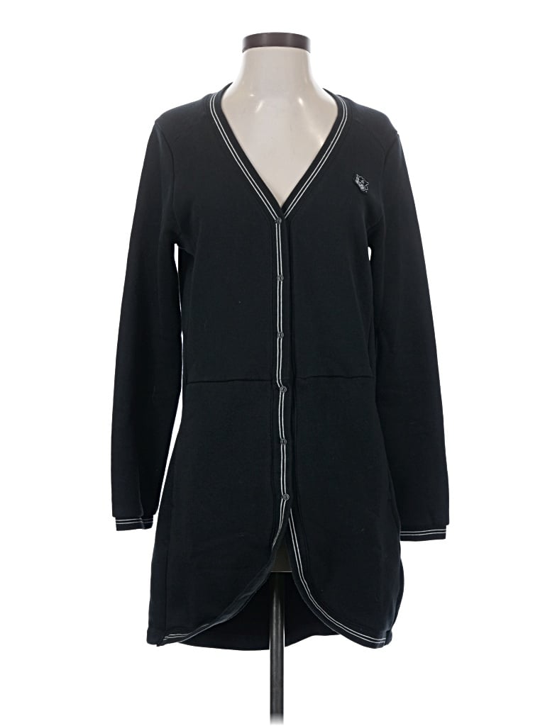 Pre-owned Hurley Cardigan Sweater In Black