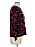 Anne Klein Floral Black Pullover Sweater Size L - photo 4
