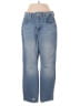 Good American 100% Cotton Hearts Blue Jeans Size 4 - photo 1