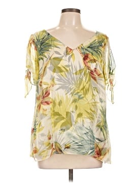 Dana Buchman Short Sleeve Silk Top (view 1)