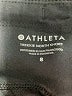 Athleta Solid Black Athletic Shorts Size 8 - photo 3