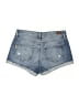 Paige 100% Cotton Hearts Blue Denim Shorts Size 26 waist - photo 2