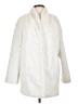Express 100% Polyester Ivory Faux Fur Jacket Size S - photo 1