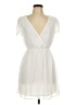 Depri 100% Polyester White Cocktail Dress Size L - photo 1